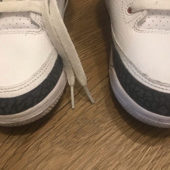 Air Jordan 3 Retro SE Fire Red Denim size 2 (PS) - Picture 8 of 10